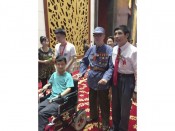 印余生老红军参加《行