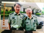 上将司令刘源与杜胜鸿