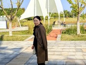 陪同朱教授一行等到军